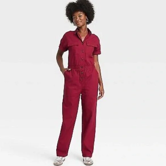 Newlook Short Sleeve Jumpsuit - Picture 3 of 11